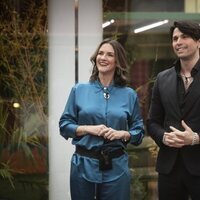 Elena Rodríguez y Lucas Onestini en la gala 1 de 'GH DÚO 2'