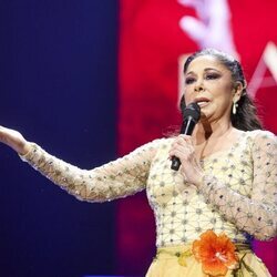 Isabel Pantoja en su concierto de Bilbao