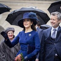 Federico X y Mary de Dinamarca en su primer acto como Reyes