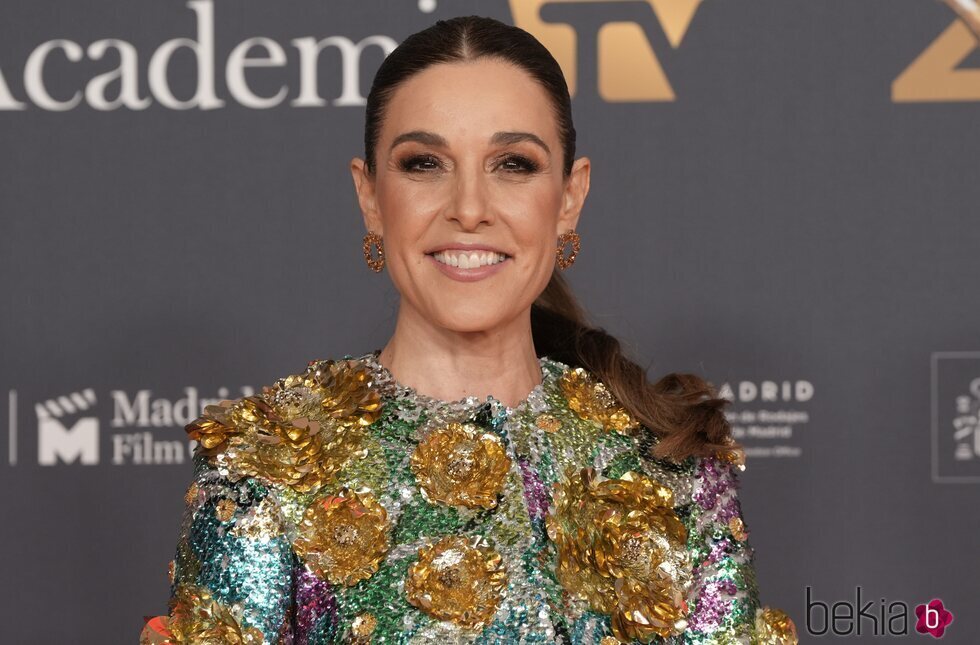 Raquel Sánchez Silva en la alfombra roja de los Premios Iris 2024