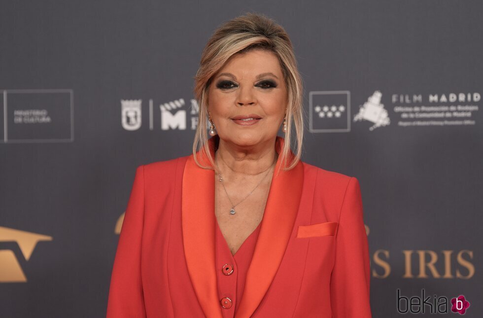 Terelu Campos en la alfombra roja de los Premios Iris 2024