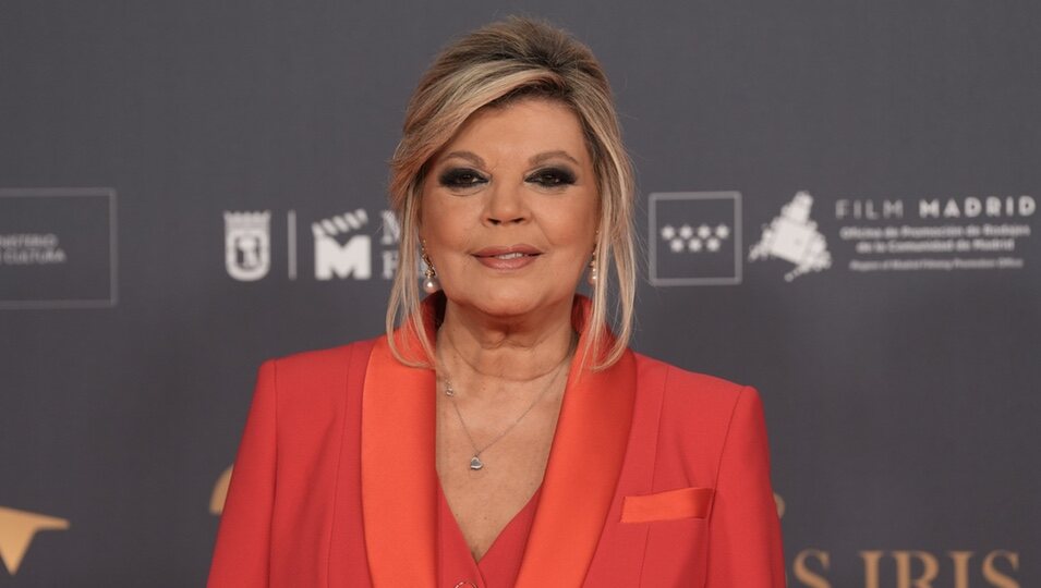 Terelu Campos en la alfombra roja de los Premios Iris 2024