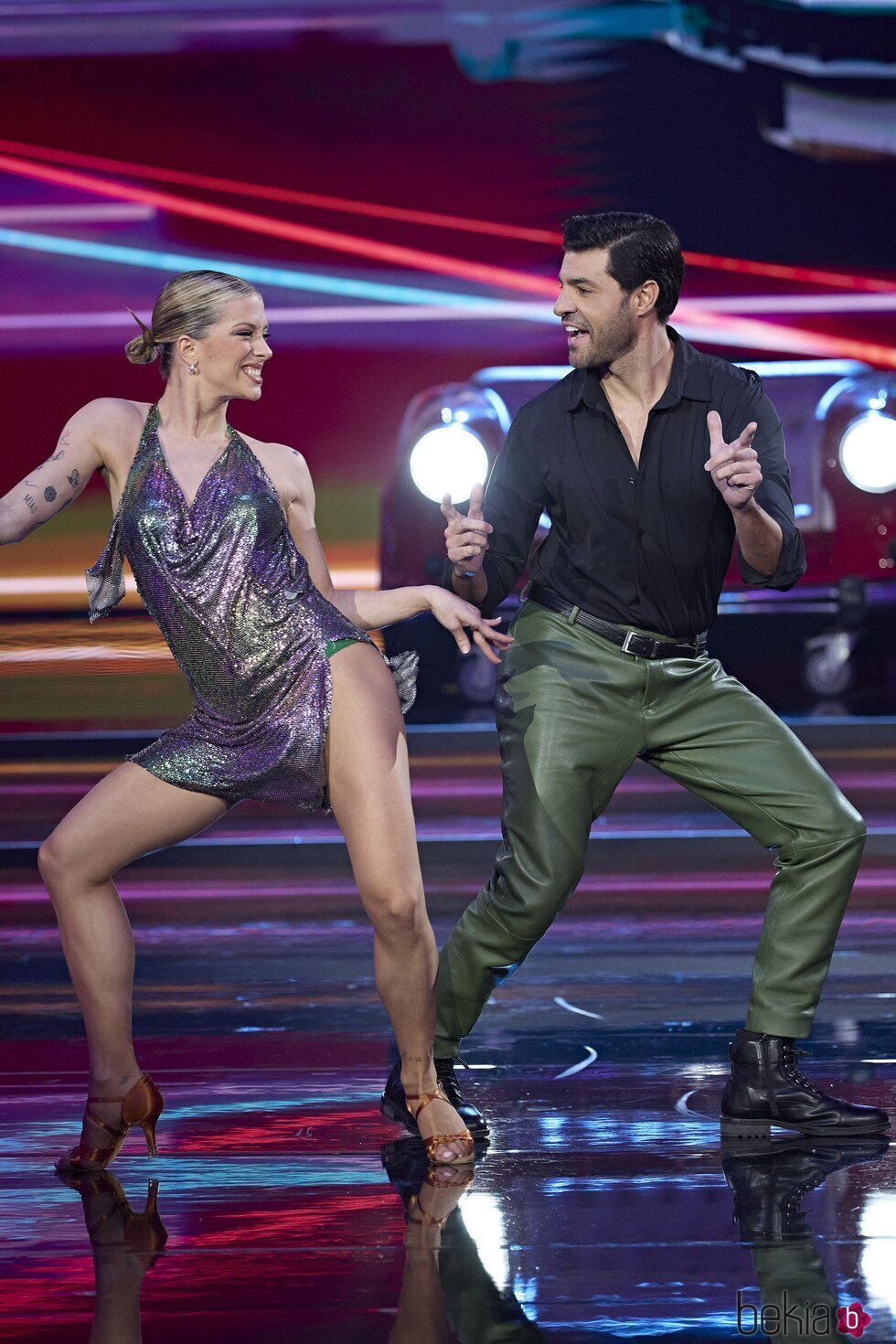 Miguel Torres durante su actuación en la primera gala 'Bailando con las estrellas'