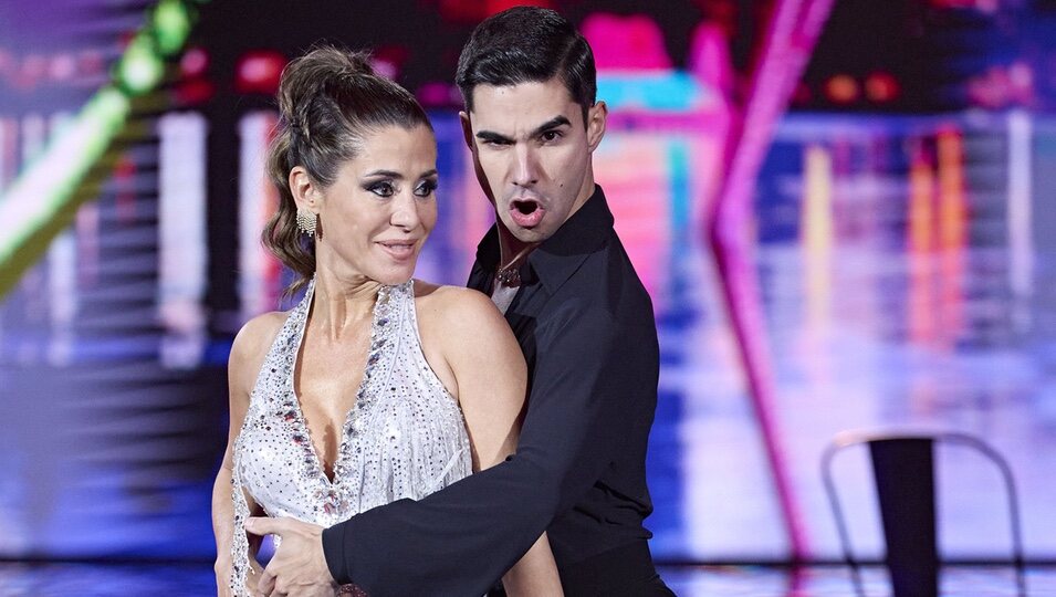 Elena Tablada durante su actuación en la primera gala 'Bailando con las estrellas'