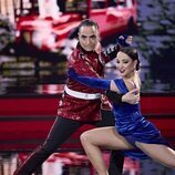 Josie durante su actuación en la primera gala 'Bailando con las estrellas'