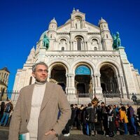 Máximo Huerta en le Sacré-Coeur de Montmartre