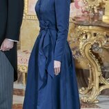 La Reina Letizia en la recepción al Cuerpo Diplomático 2024