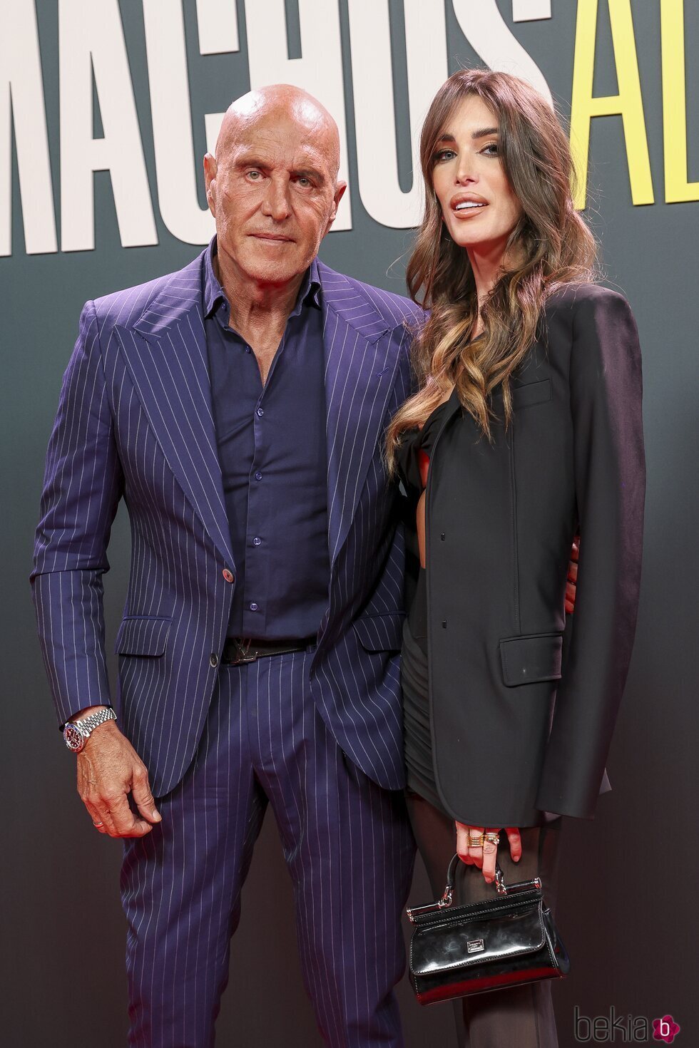 Kiko Matamoros y Marta López Álamo en la premiere de 'Machos Alfa 2'