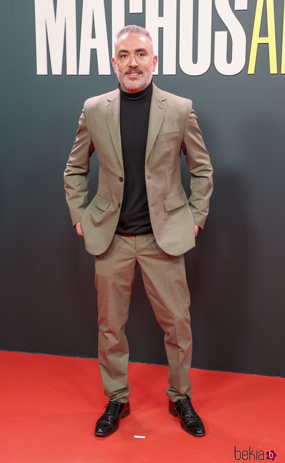 Kiko Hernández en la premiere de 'Machos Alfa 2'