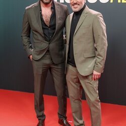 Kiko Hernández y Fran Antón en la premiere de 'Machos Alfa 2'