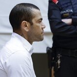 Dani Alves en el primer día del juicio por la presunta violación en la discoteca Sutton de Barcelona