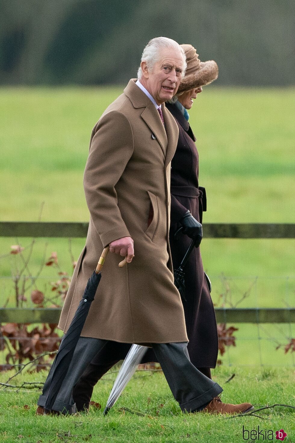 El Rey Carlos III en Sandringham tras recibir el alta hospitalaria por su operación de próstata