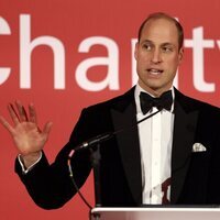 El Príncipe Guillermo en su discurso en la London's Air Ambulance Charity Gala