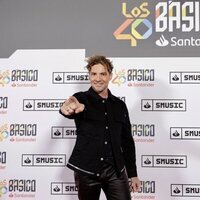 David Bisbal posando en el photocall de su concierto Los 40 Básico Santander