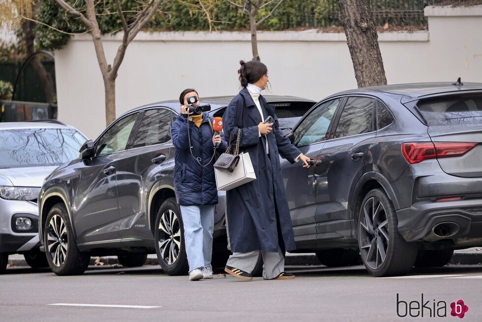 Victoria Federica y una reportera que le grababa