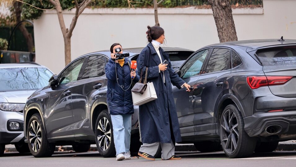 Victoria Federica y una reportera que le grababa