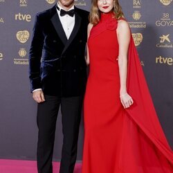 Natalia Sánchez y Marc Clotet, en la alfombra roja de los Premios Goya 2024