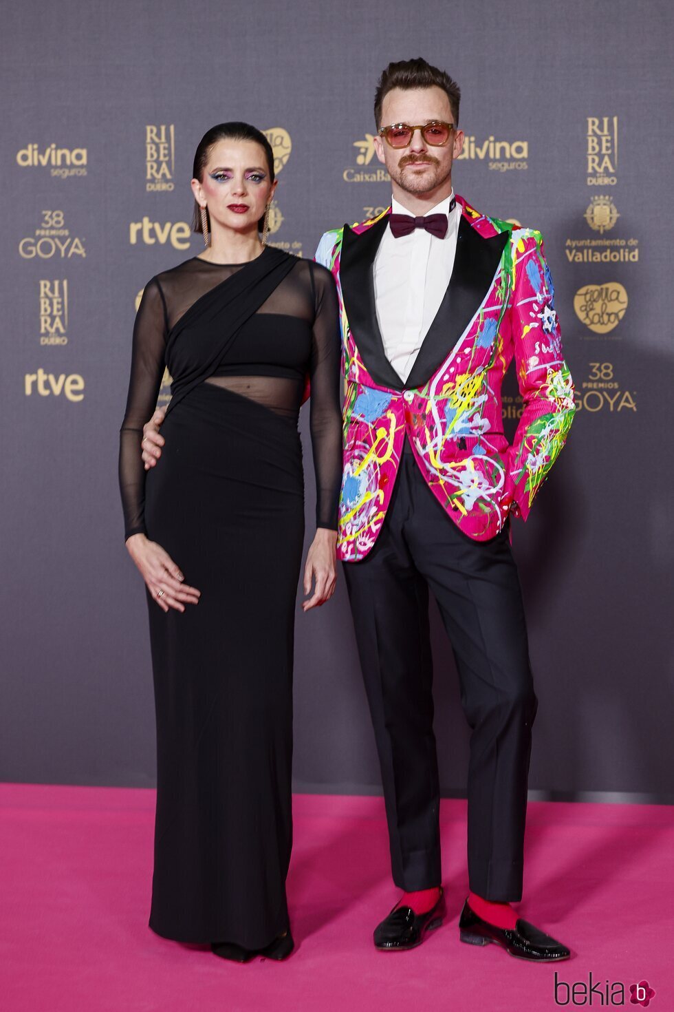 Macarena Gómez y Aldo Comas, en la alfombra roja de los Premios Goya 2024