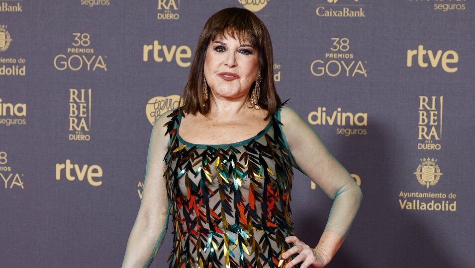 Loles León, en la alfombra roja de los Premios Goya 2024