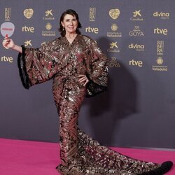 Gracia Olayo, en la alfombra roja de los Premios Goya 2024