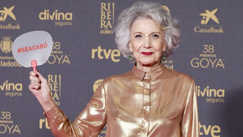 Marisa Paredes, en la alfombra roja de los Premios Goya 2024