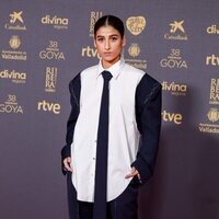 Carolina Yuste, en la alfombra roja de los Premios Goya 2024