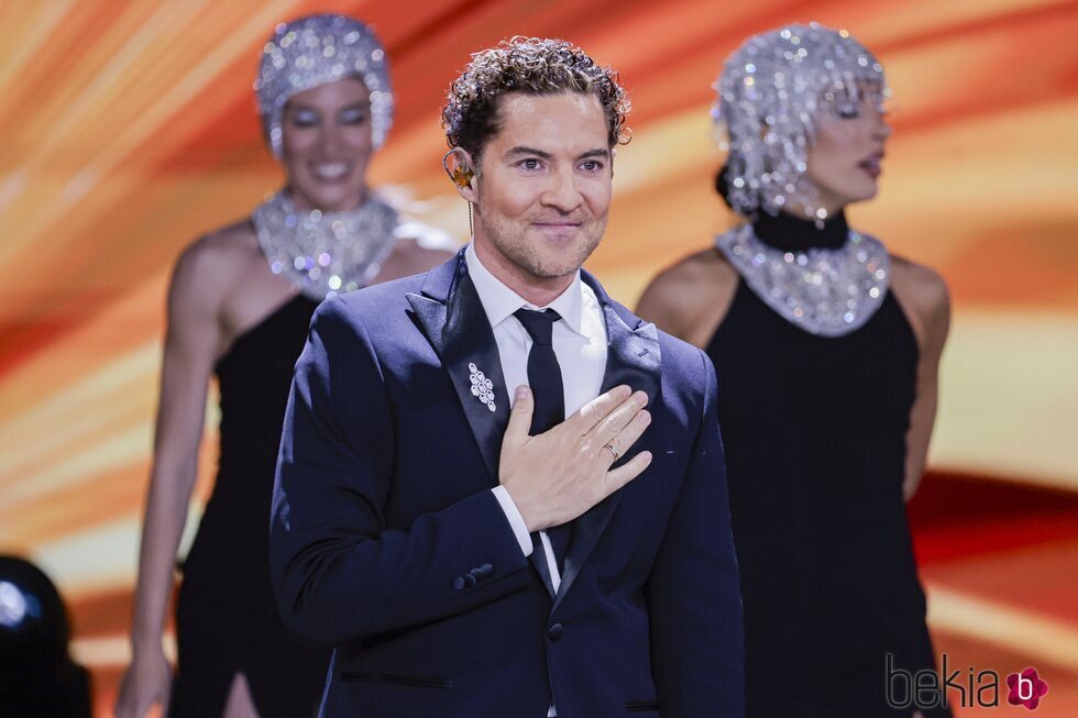 David Bisbal, en la gala de los Premios Goya 2024