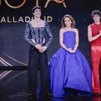 Javier Calvo, Ana Belén y Javier Ambrossi, en la gala de los Premios Goya 2024