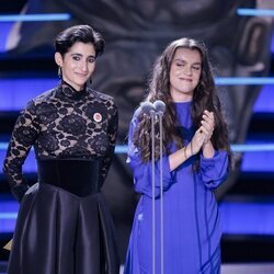 Alba Flores y Amaia, en la gala de los Premios Goya 2024