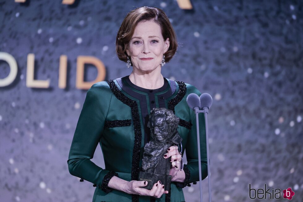 Sigourney Weaver, en la gala de los Premios Goya 2024