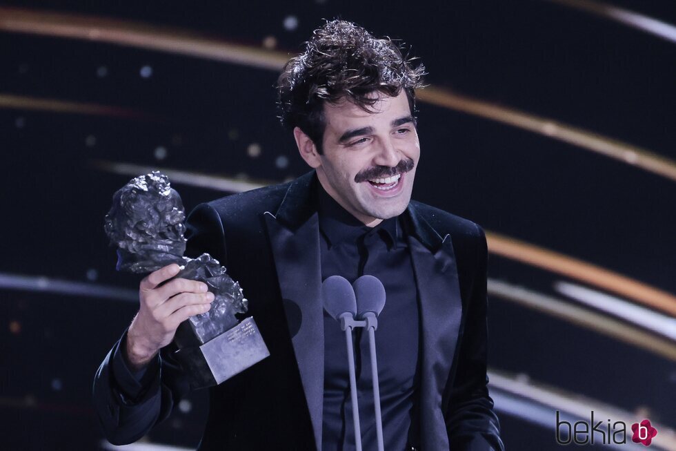 David Verdaguer recoge su premio en la gala de los Premios Goya 2024