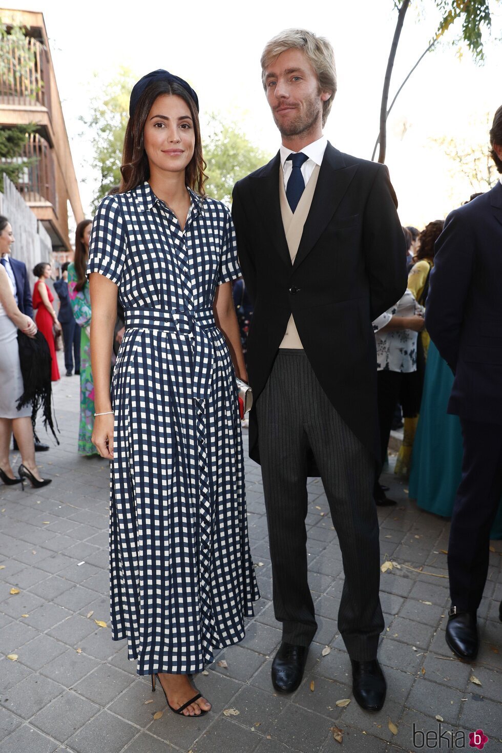 Christian de Hannover y Sassa de Osma en una boda en Madrid