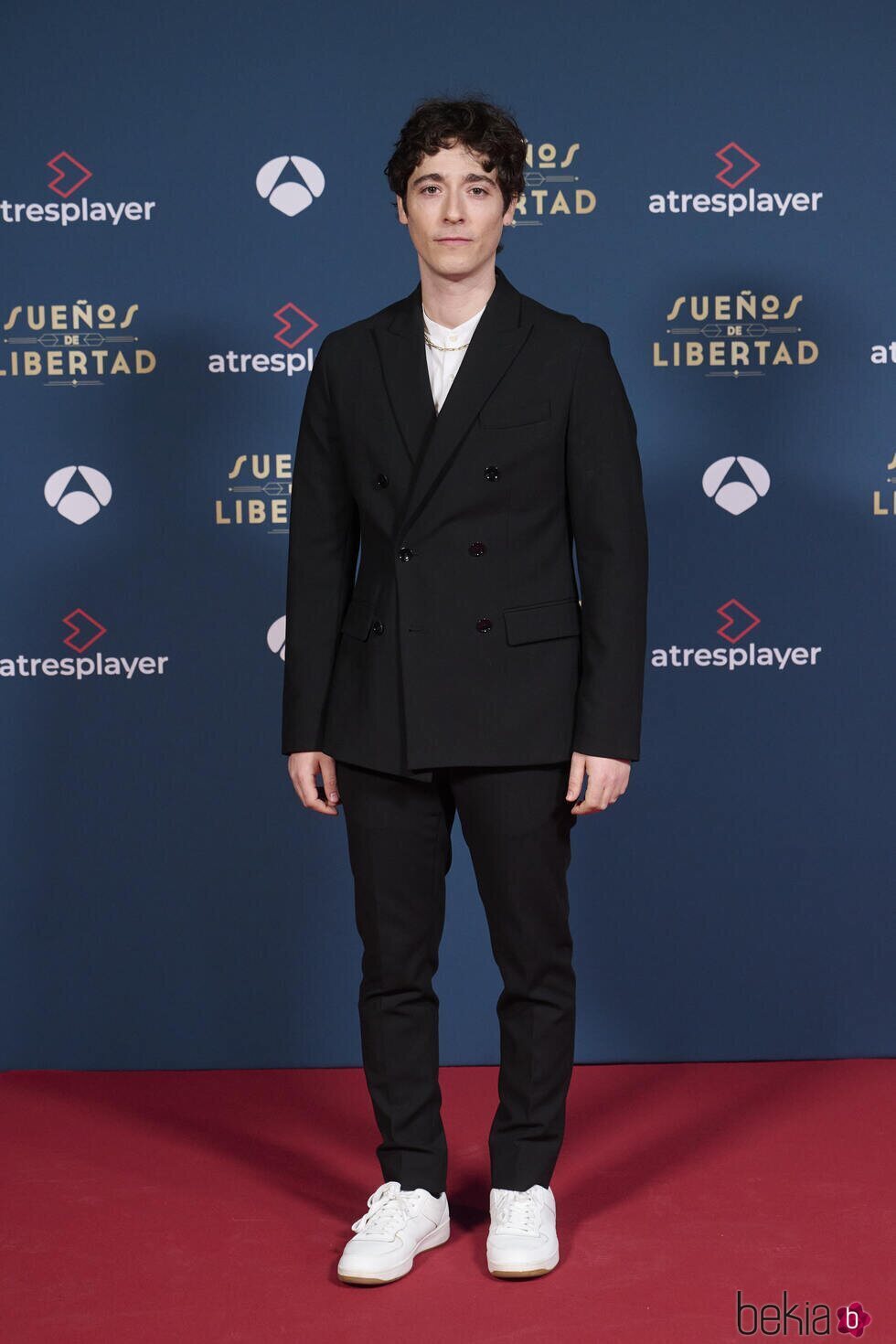 Pablo Béjar en el estreno de 'Sueños de libertad'