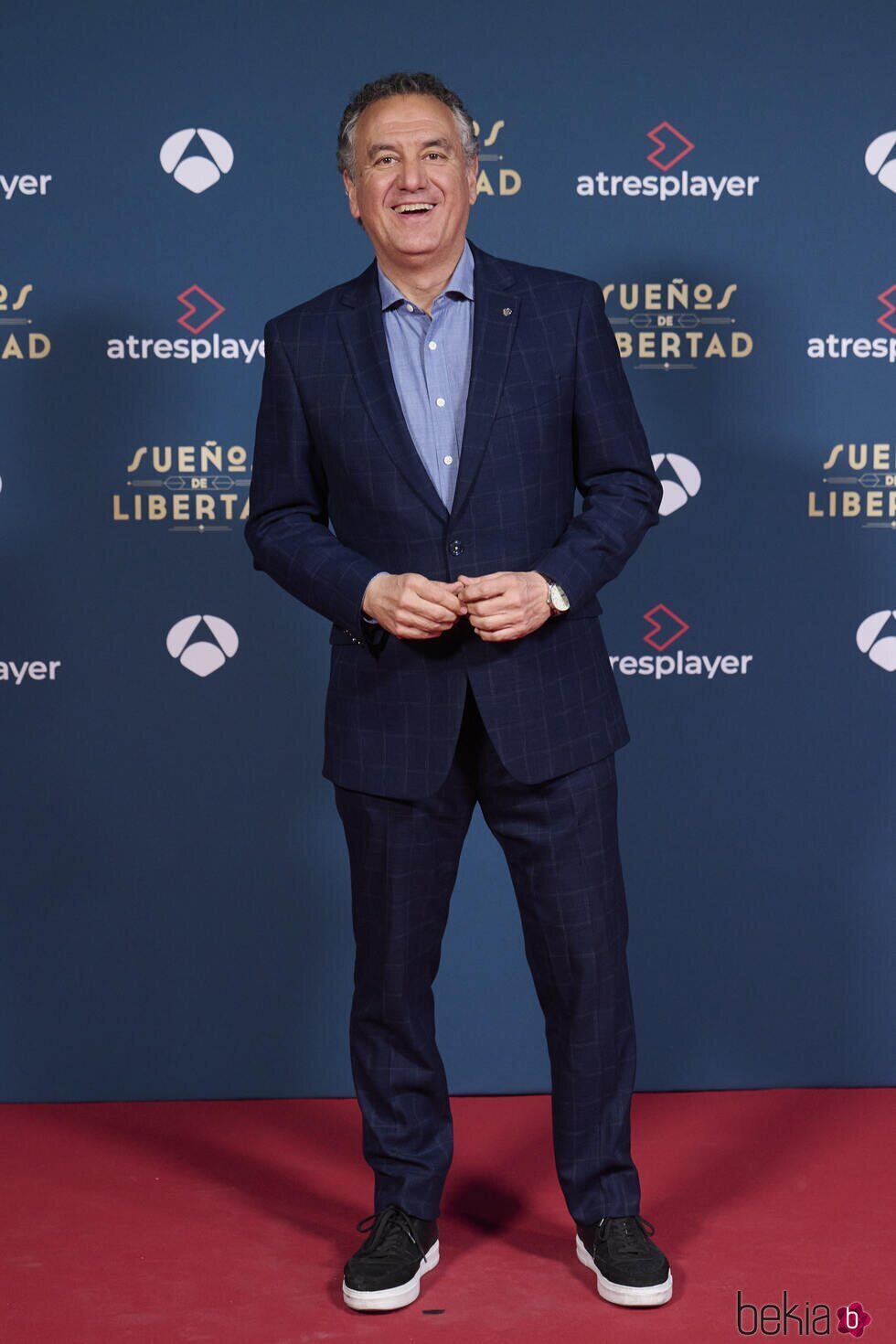 Roberto Brasero en el estreno de 'Sueños de libertad'