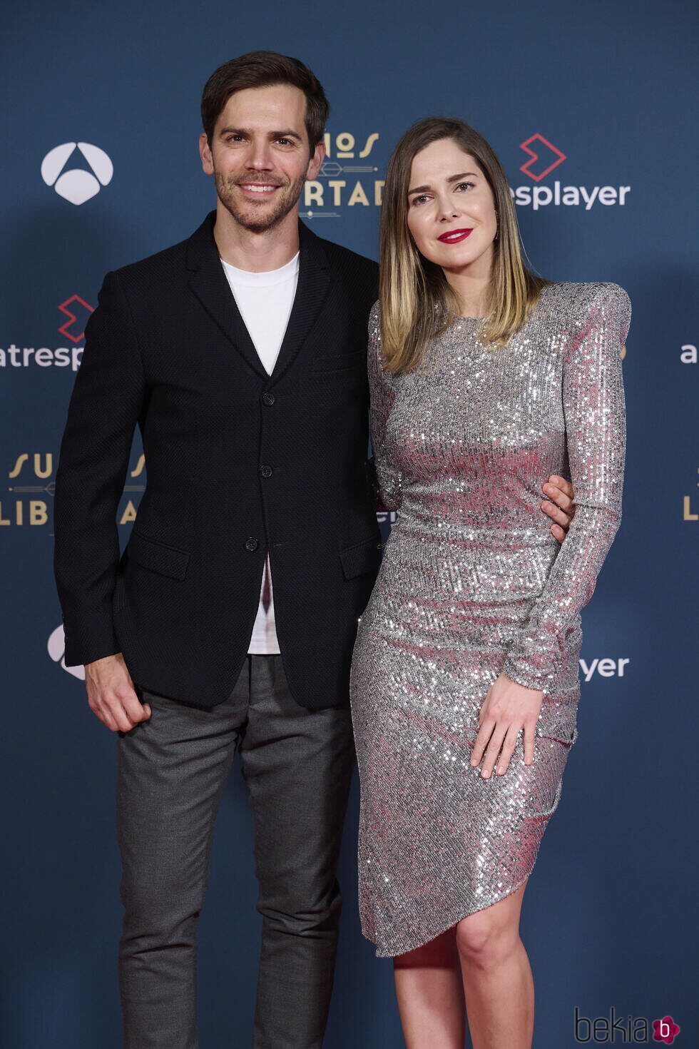 Marc Clotet y Natalia Sánchez en el estreno de 'Sueños de libertad'