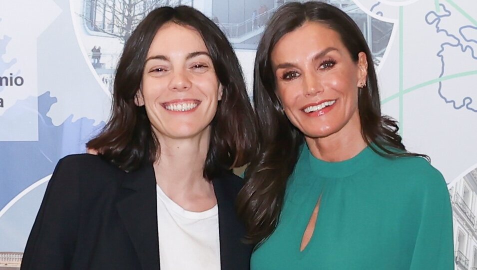 Victoria Luengo y la Reina Letizia