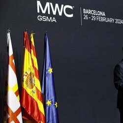 El Rey Felipe VI en su discurso en la cena del MWC Barcelona 2024