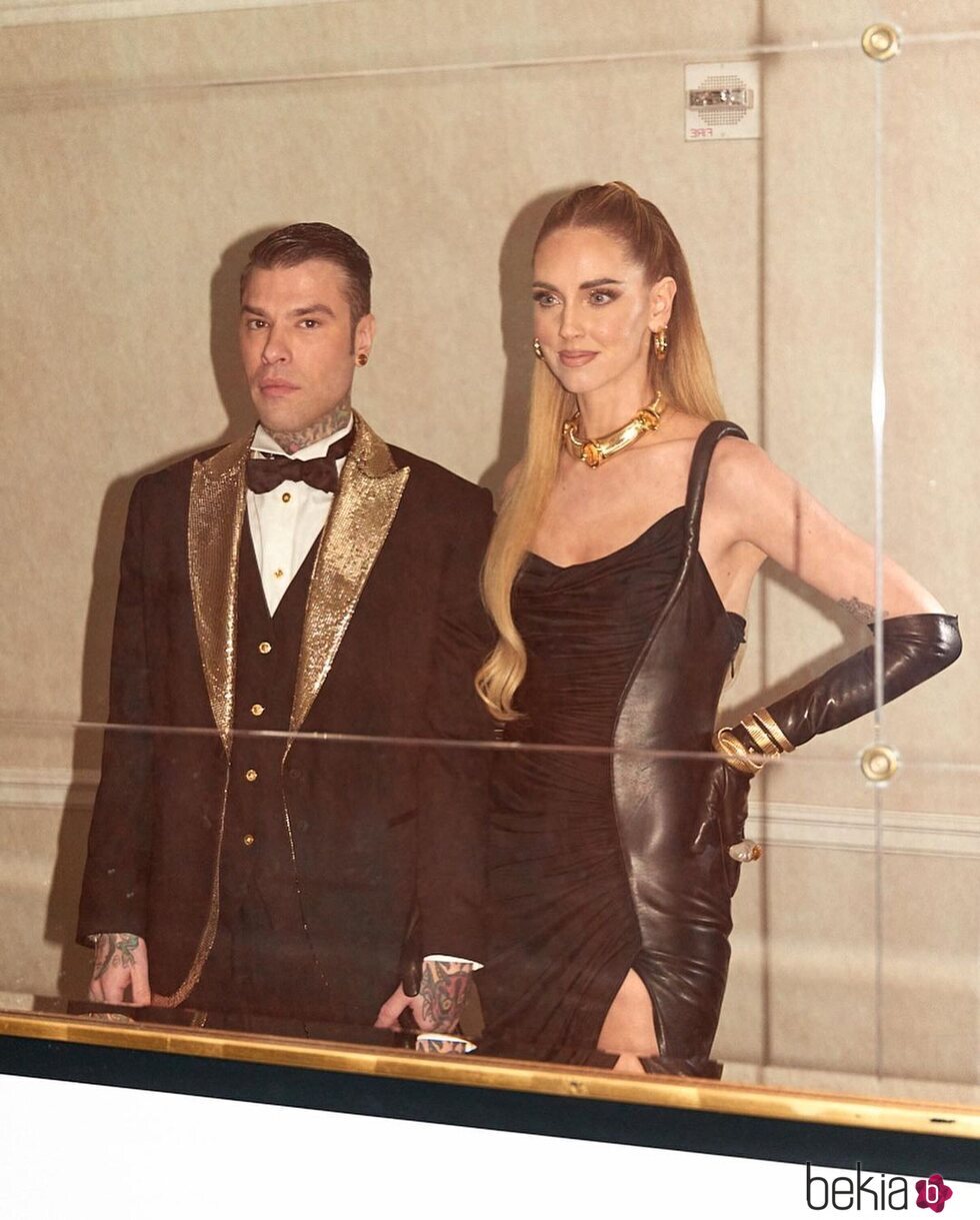 Fedez y Chiara Ferragni antes de la MET Gala de 2023