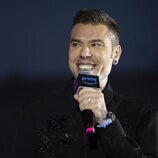 Fedez en la premiere de la segunda temporada de 'The Ferragnez' en Milán