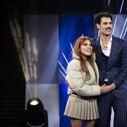 Isa Pantoja y Asraf Beno en su reencuentro en la segunda semifinal de 'GH DÚO 2'