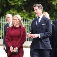 Pablo y Marie Chantal de Grecia en el homenaje a Constantino de Grecia