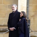 Los Reyes Felipe y Letizia en el homenaje a Constantino de Grecia