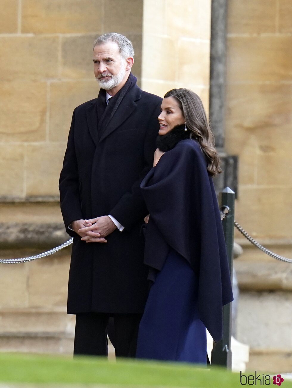 Los Reyes Felipe y Letizia en el homenaje a Constantino de Grecia