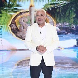 Jorge Javier Vázquez en la primera gala de 'Supervivientes 2024'