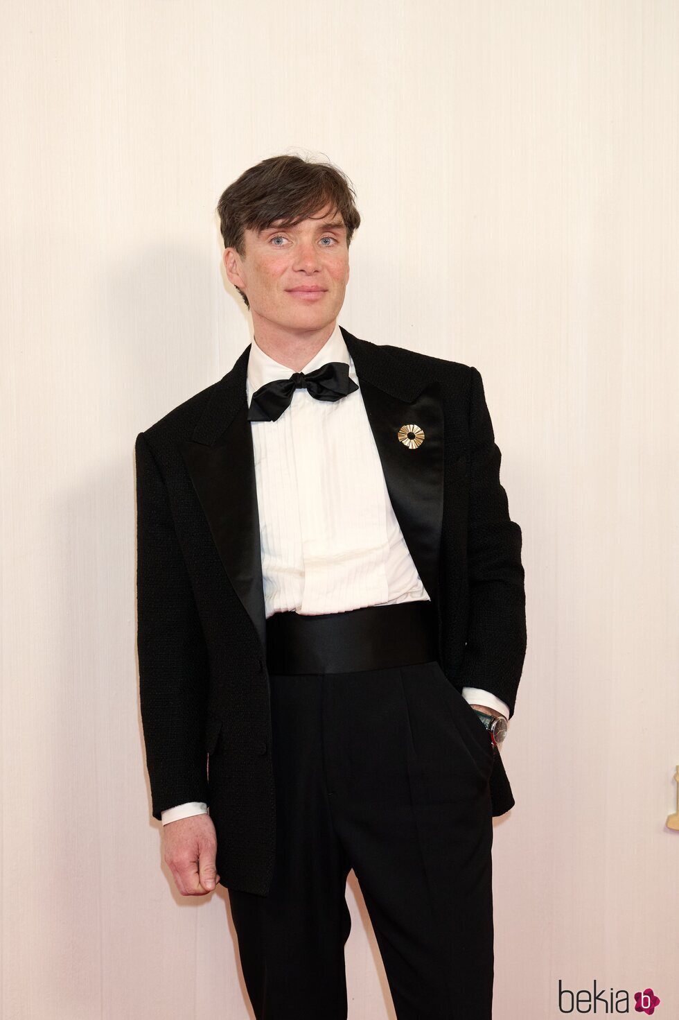 Cillian Murphy en la alfombra roja de los premios Oscar 2024