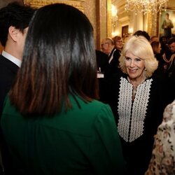 La Reina Camilla en la recepción por el Día de la Commonwealth 2024