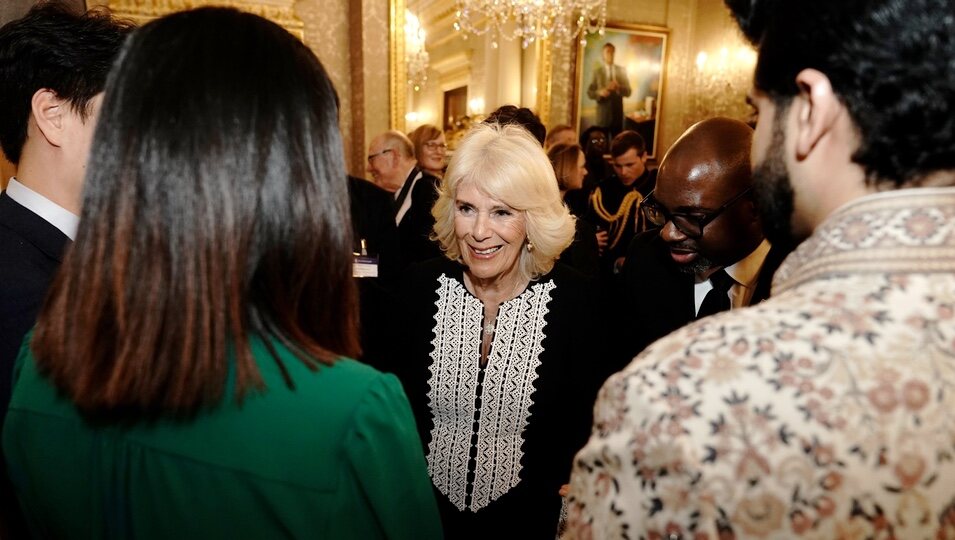 La Reina Camilla en la recepción por el Día de la Commonwealth 2024