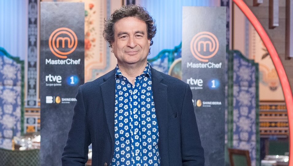 Pepe Rodríguez en la presentación de 'Masterchef 12'