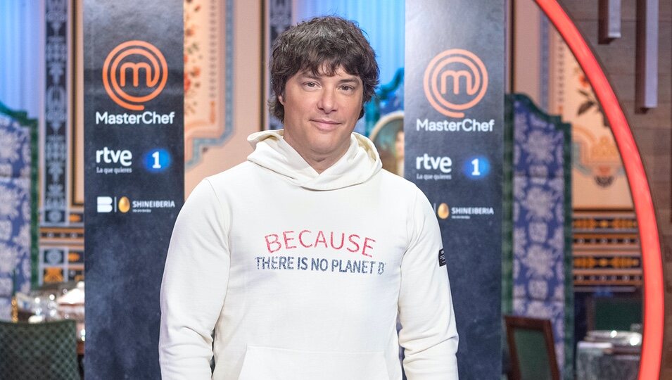 Jordi Cruz en la presentación de 'Masterchef 12'