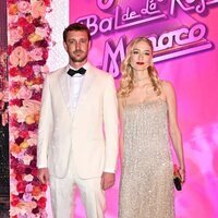 Pierre Casiraghi y Beatrice Borromeo a su llegada al Baile de la Rosa 2024